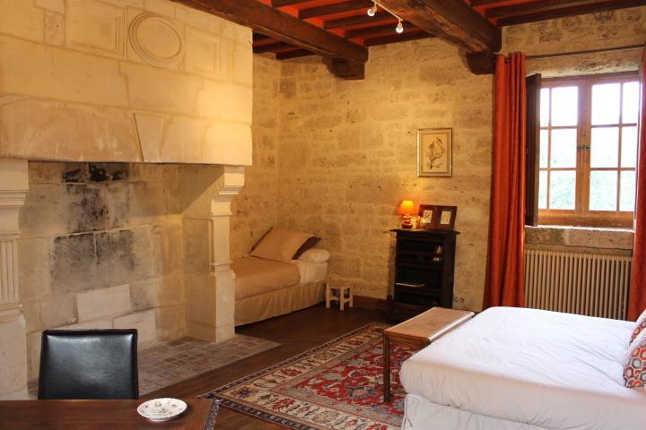 Manoir De La Guerie Bed and Breakfast Ablon Værelse billede
