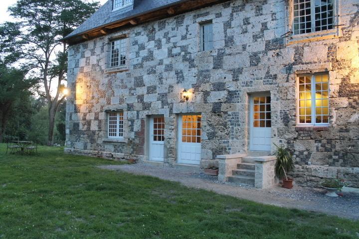 Manoir De La Guerie Bed and Breakfast Ablon Eksteriør billede