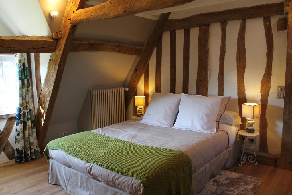 Manoir De La Guerie Bed and Breakfast Ablon Værelse billede