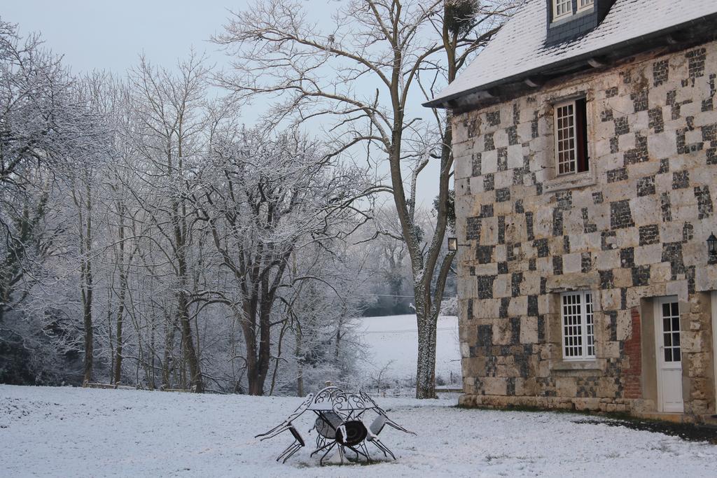 Manoir De La Guerie Bed and Breakfast Ablon Eksteriør billede